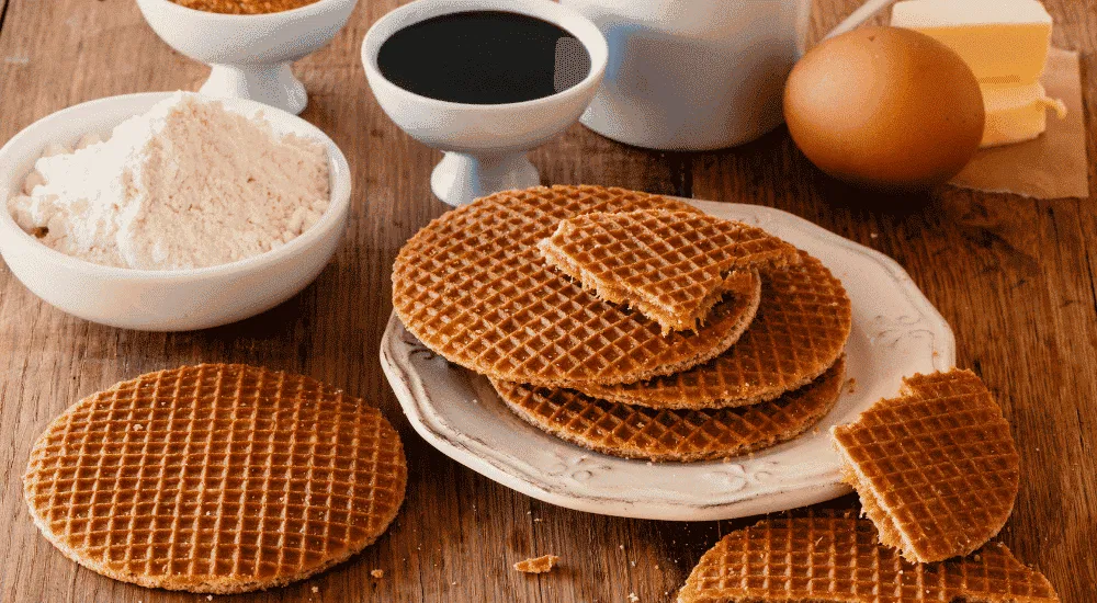 Waffel Arten - Stroopwafels