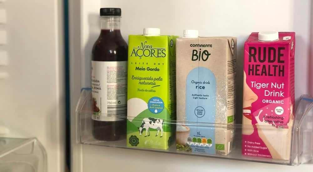 Milchersatz Kühlschrank