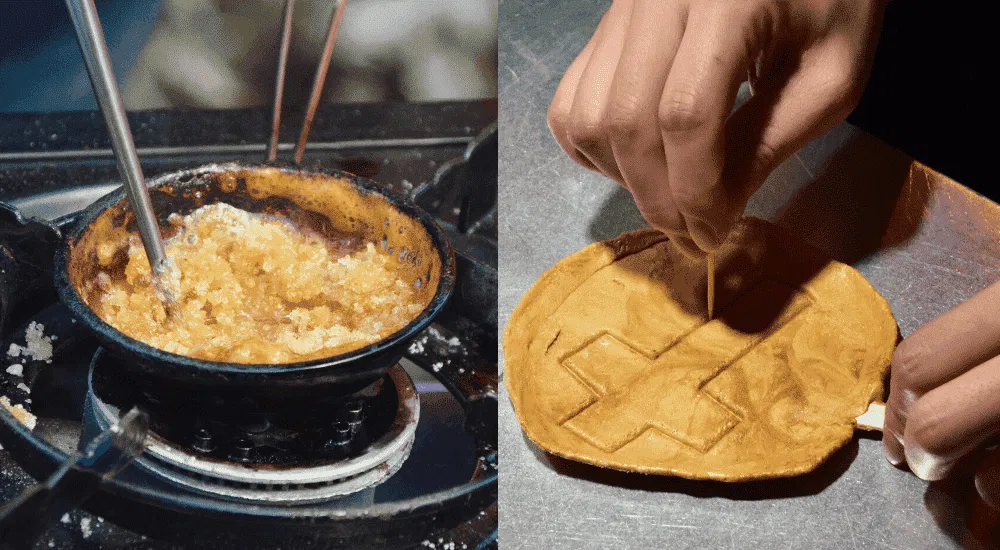 Dalgona - Süßigkeit aus Korea