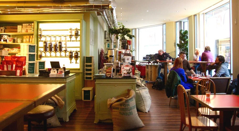 Cafés in München - Vits der Kaffee