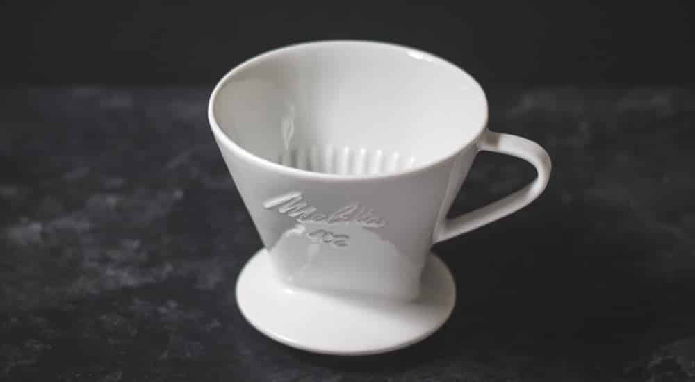 Melitta 102 Kaffeefilter aus Porzellan