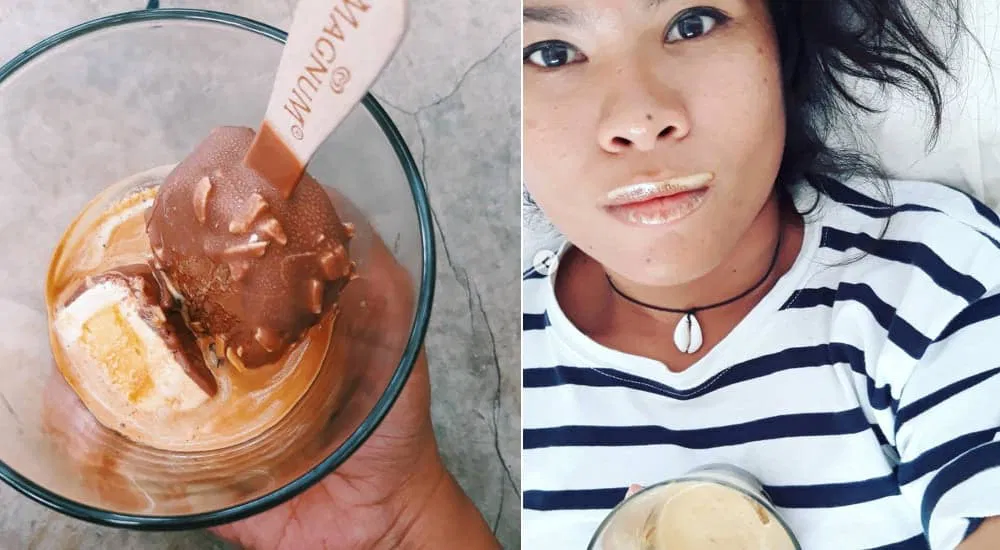 Kalter Kaffee - Affogato