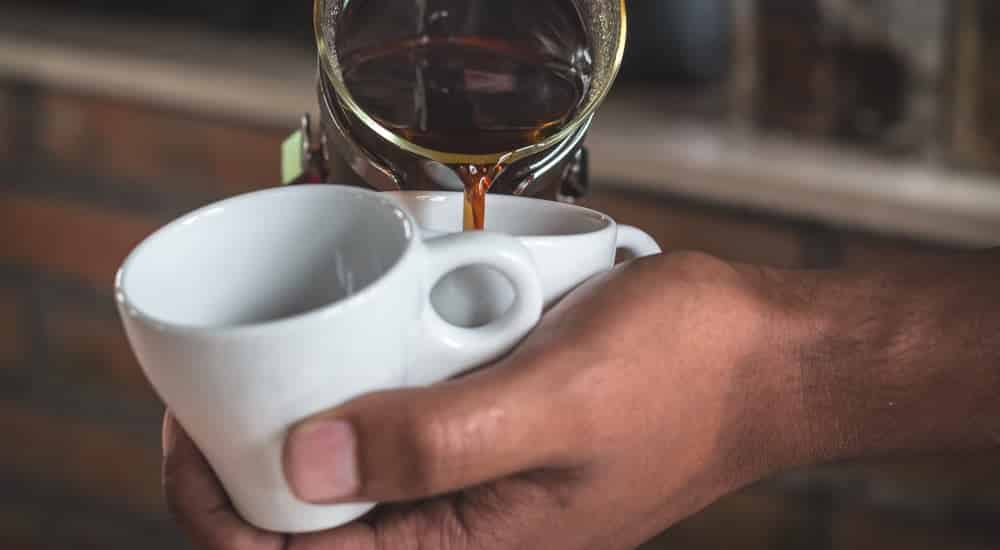 Entkoffeinierter Kaffee