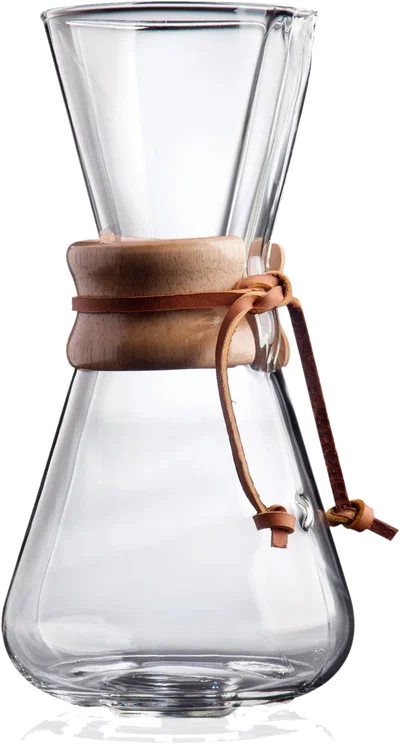 Chemex Pour-Over-Karaffe — Classic & Glass Handle Serie