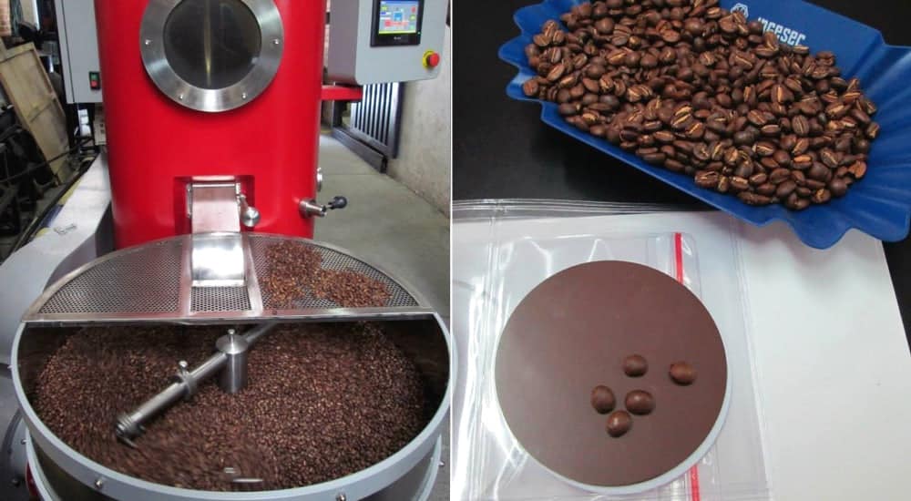 Kaffeeanbau in Kolumbien - Proberösten