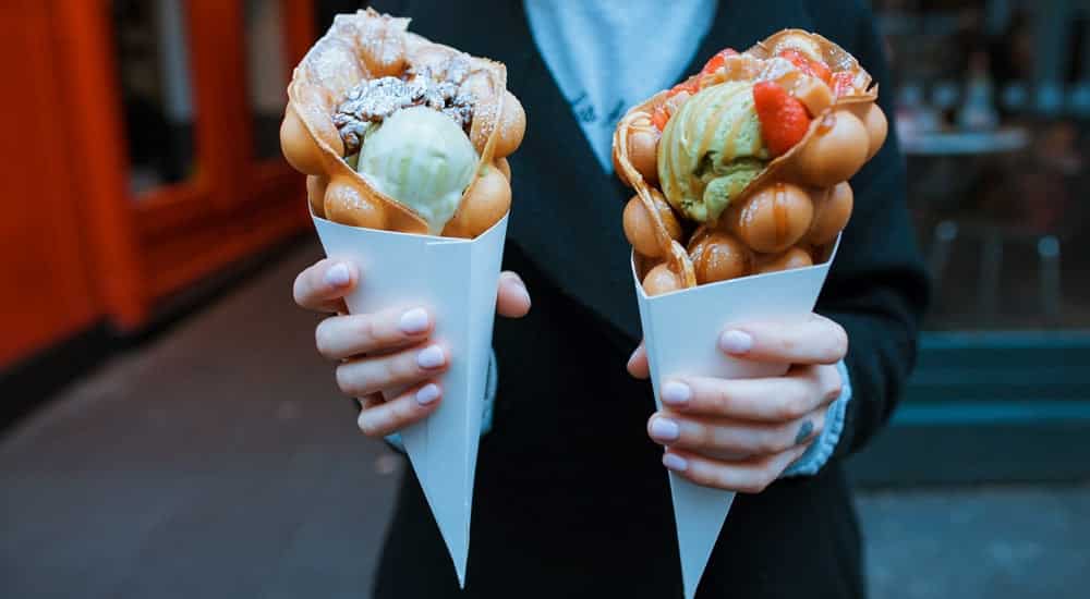 Waffeln - Arten - Bubbles Waffles