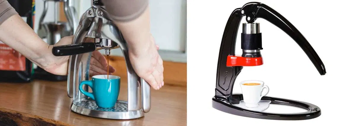 Handhebel Espressomaschine - ROK Espresso vs Flair Espresso