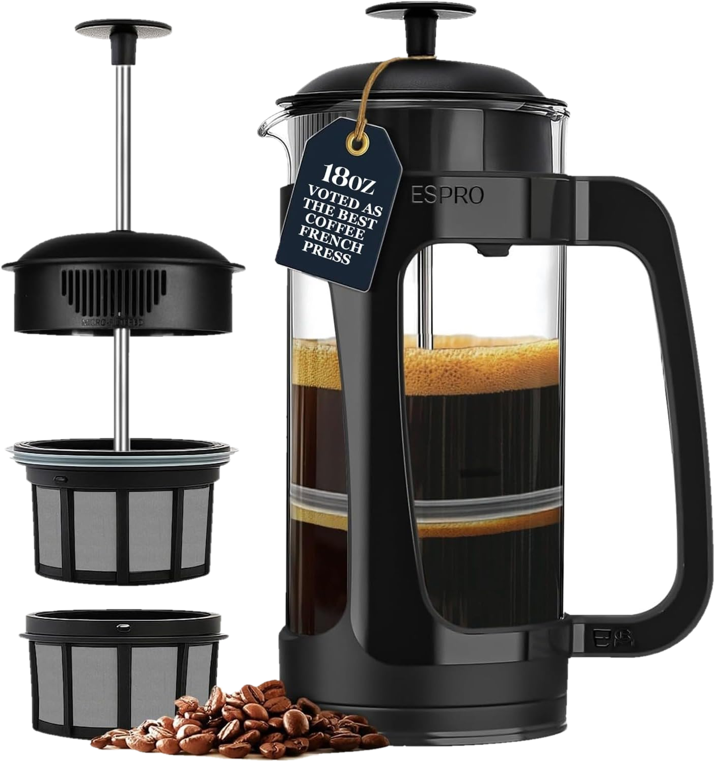 Espro P3 — Kaffeepresse — Sauberer Kaffee