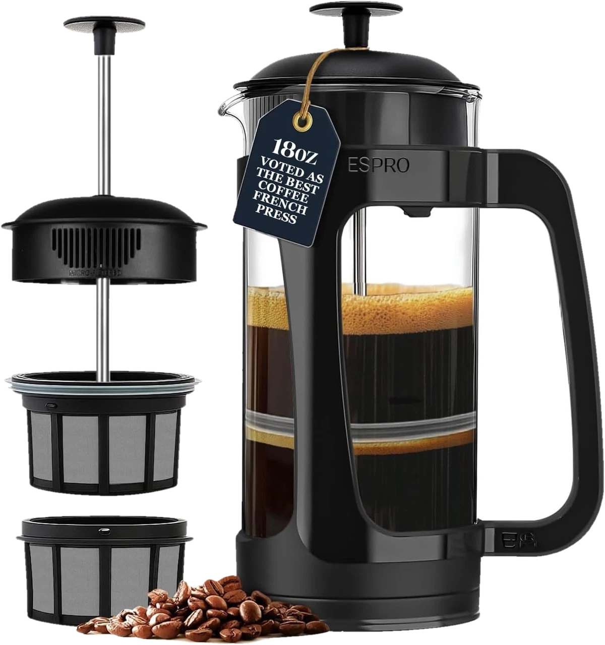Espro P3 — Kaffeepresse — Sauberer Kaffee