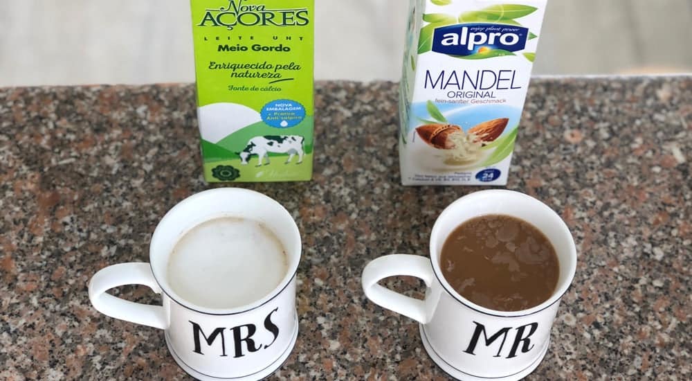 Milchersatz - Mandelmilch - Erhitzen