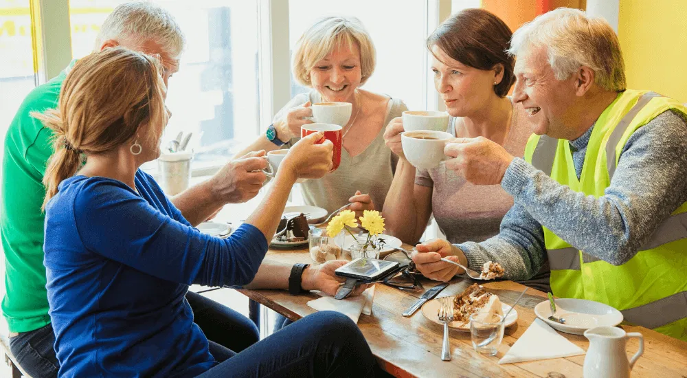 Kaffeeklatsch - Kaffee und Kuchen mit Lieblingsmenschen