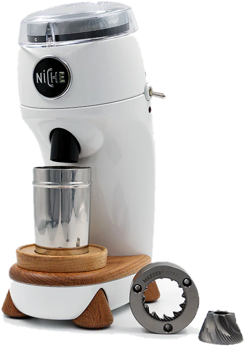 Niche Zero — Espressomühle mit Nahe-Null-Retention