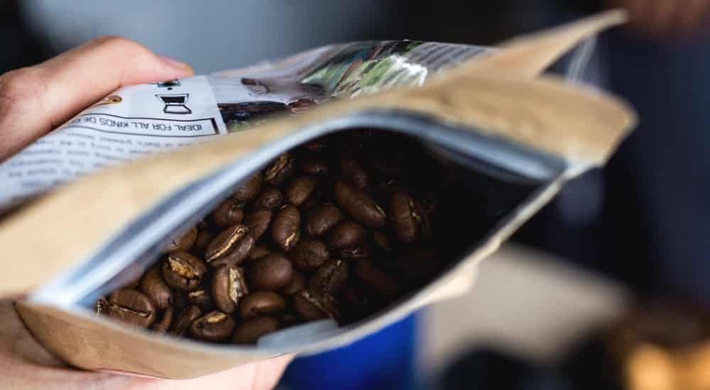 Kopi Luwak - geröstete Bohnen