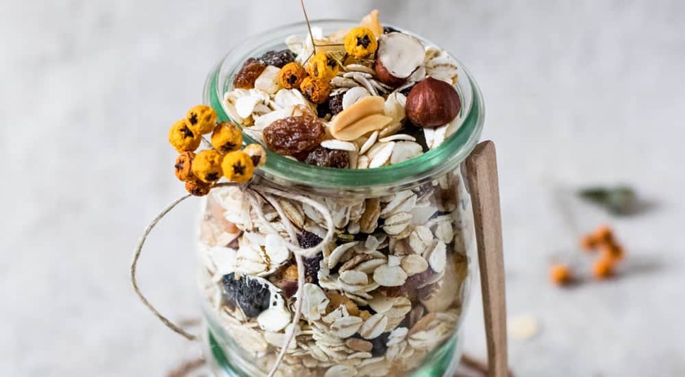 Müsli selber machen und verschenken