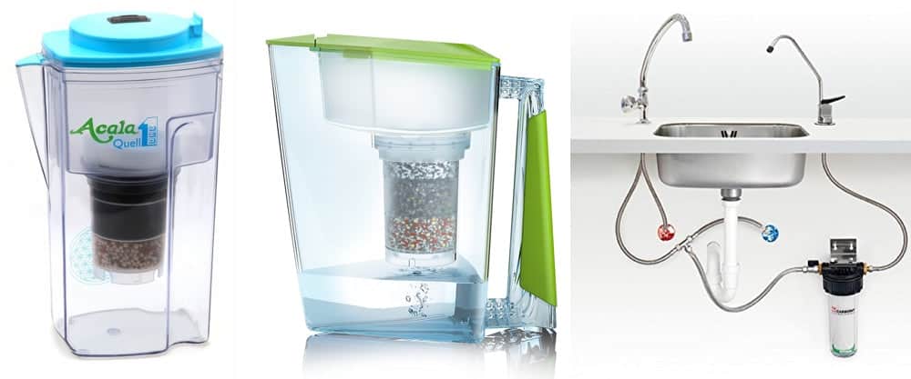 Wasserfilter mit Aktivkohle Carbon