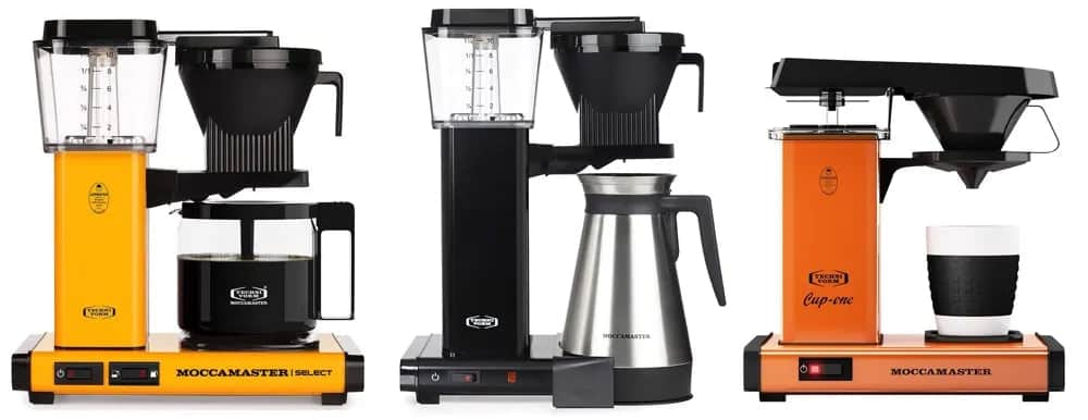 Moccamaster Arten