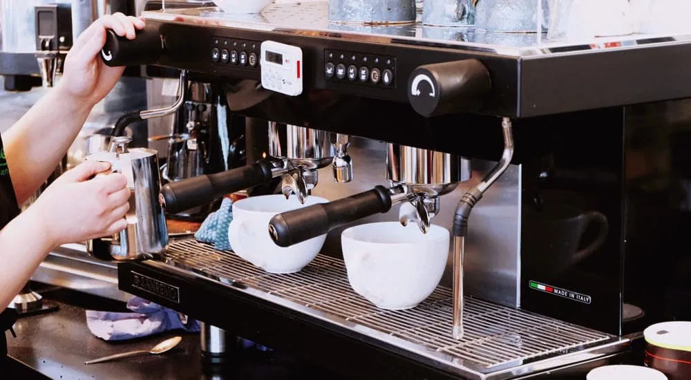 Cappuccino Siebträgermaschine