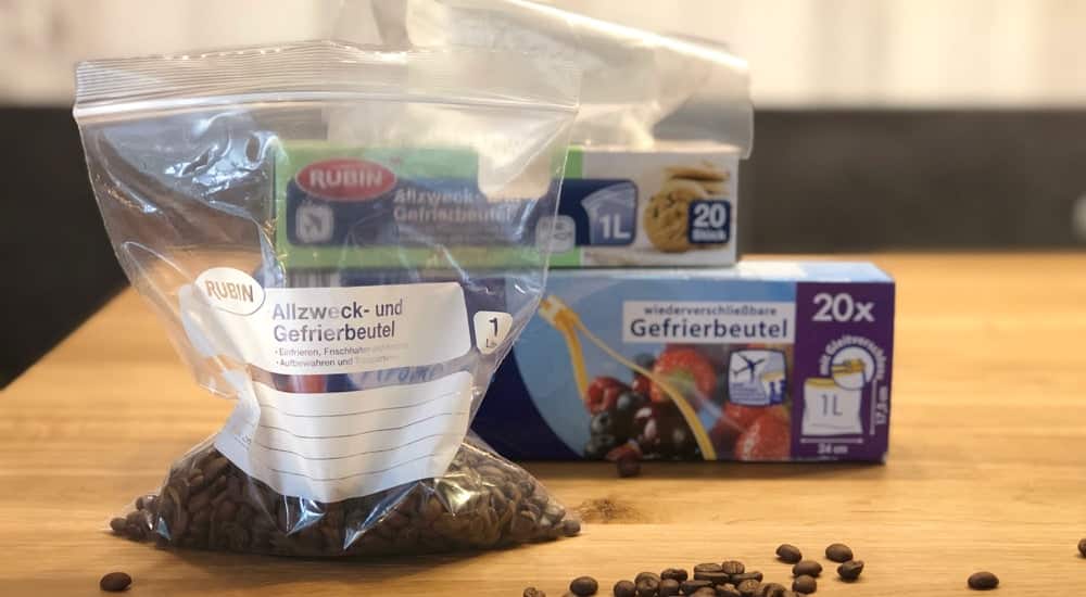 Kaffee einfrieren - So geht