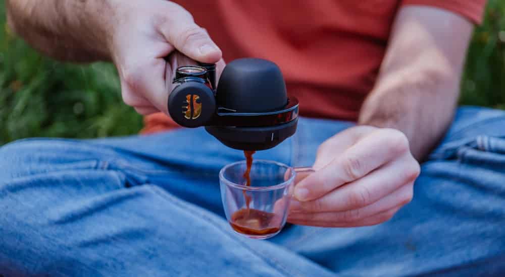 Handpresso - Handhebel Espressomaschine - Outdoor Espresso brühen
