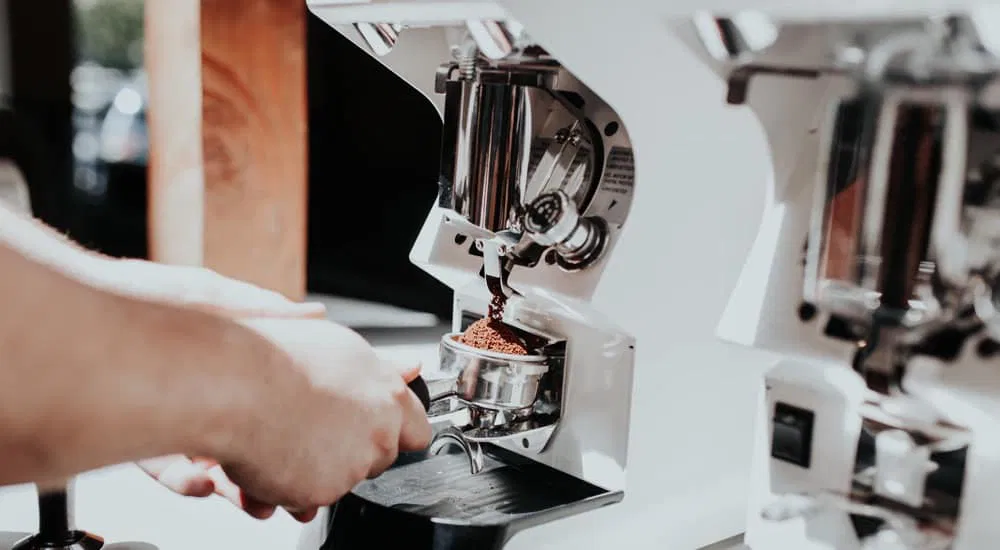 Espresso zubereiten - Espressomühle