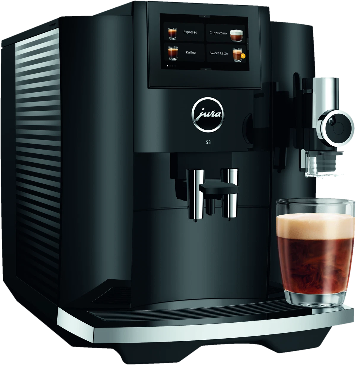 Jura S8 — Kaffeevollautomat mit Sweet Foam im Test