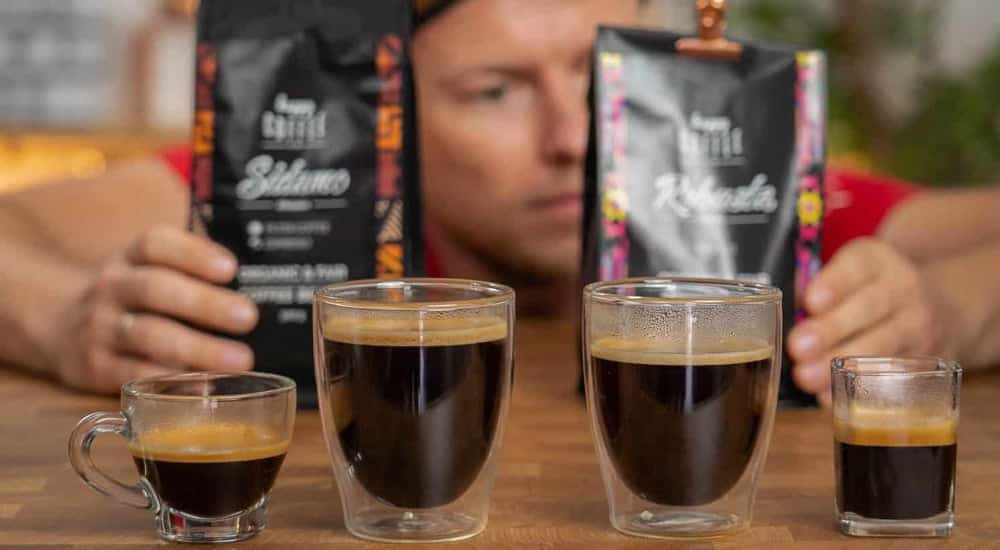 Espressobohnen Test von Coffeeness