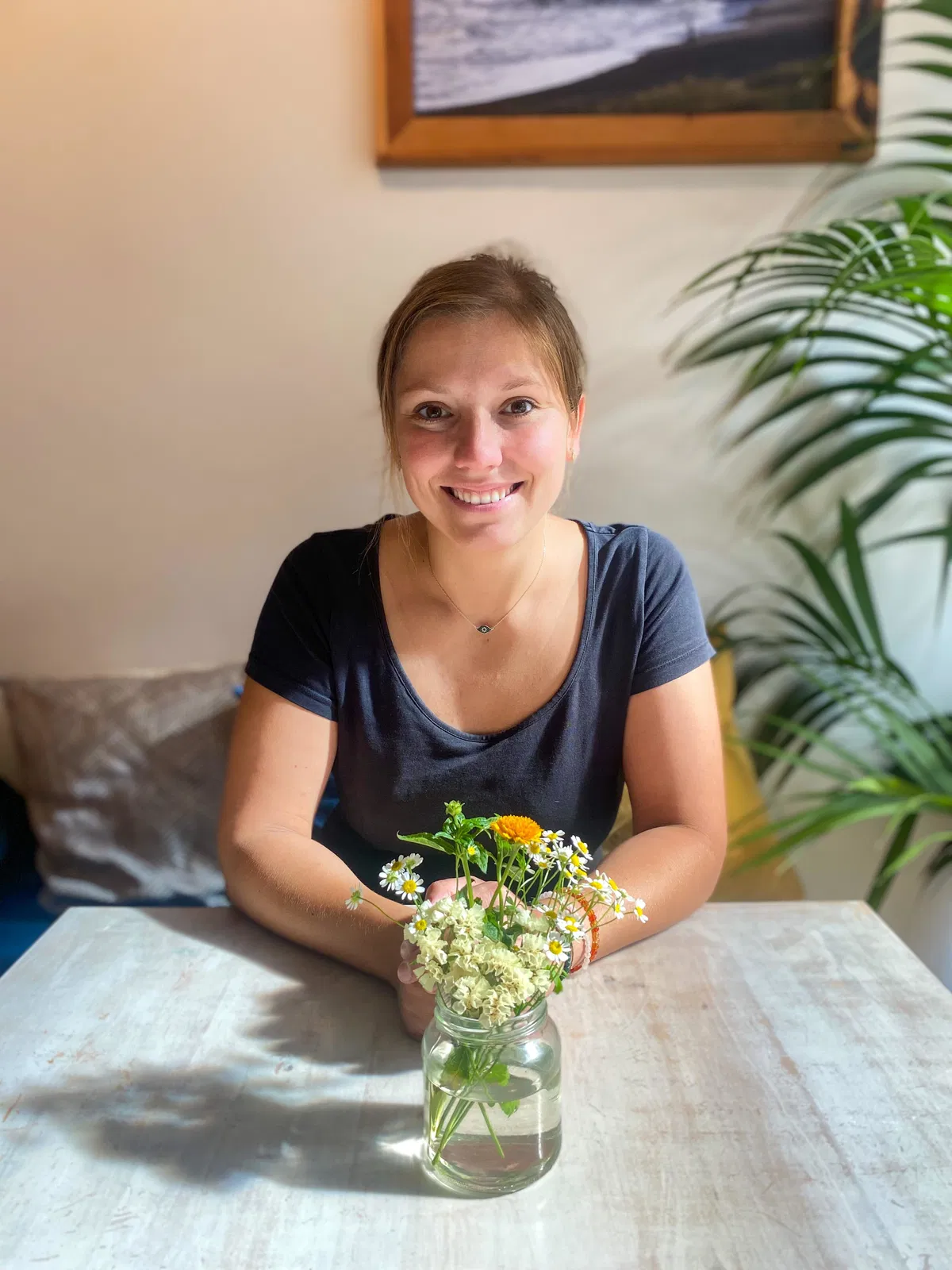 Isabell Jetchev, Inhaberin von Café isa in Flensburg.