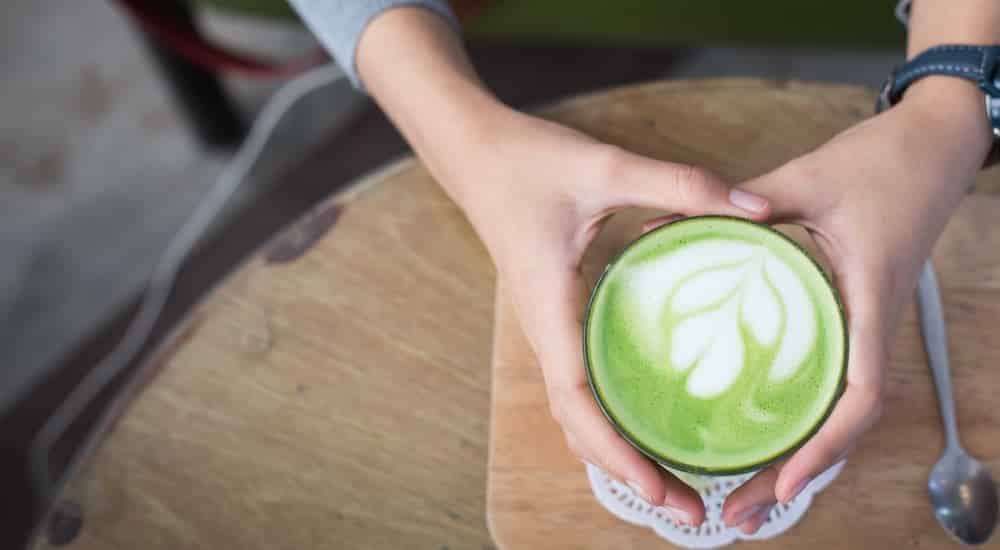 Grüner Tee: Matcha Lattee