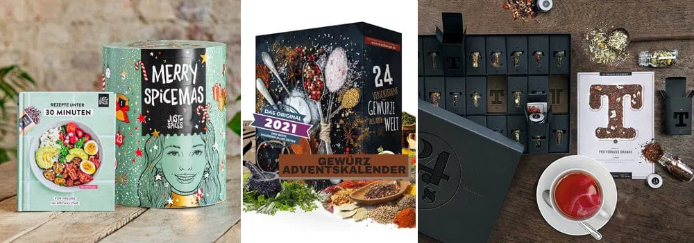 Gewürz und Tee Adventskalender 2021