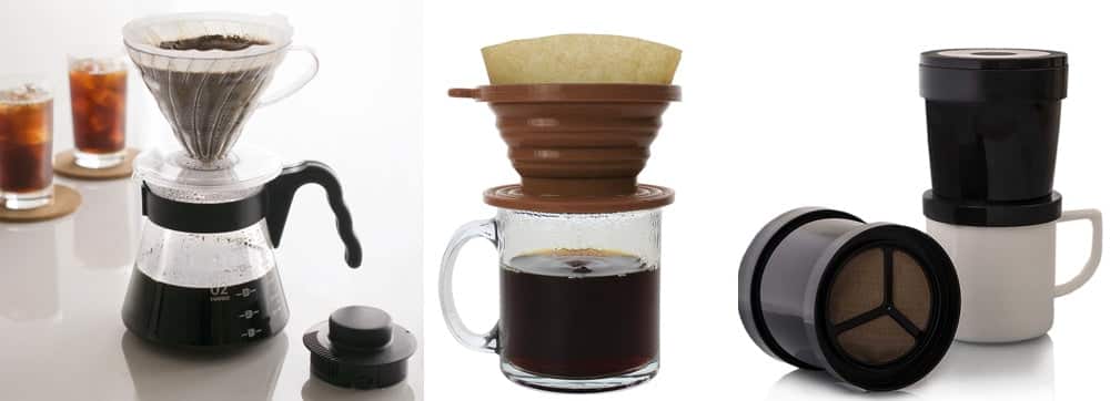 Reise Kaffeemaschine - Handfilter Hario KUKE Finum