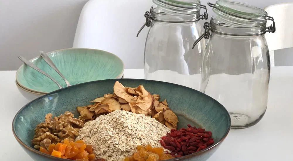 Früchte Müsli selber machen - Zutaten