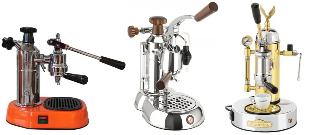 Siebträgermaschine - Handhebel