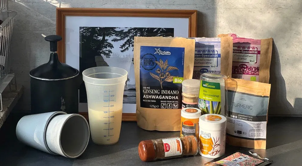 Moon Milk - Mondmilch - Rezept und Zutaten