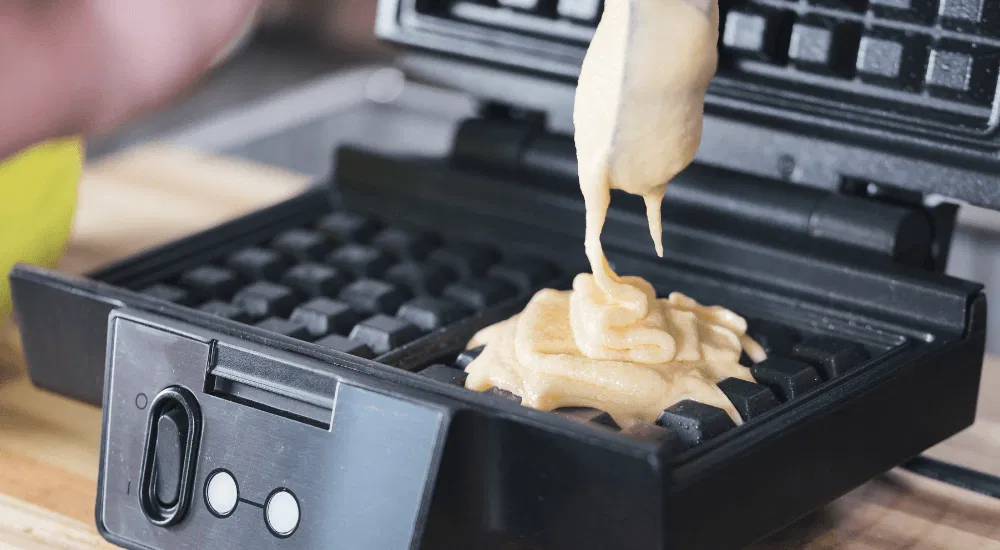 Waffeleisen - Waffeln machen