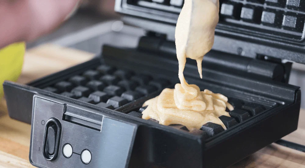 Waffeleisen - Waffeln machen