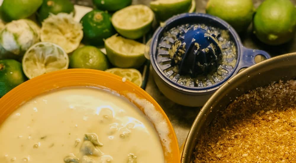 Key Lime Pie Rezept - Limettencreme Curd