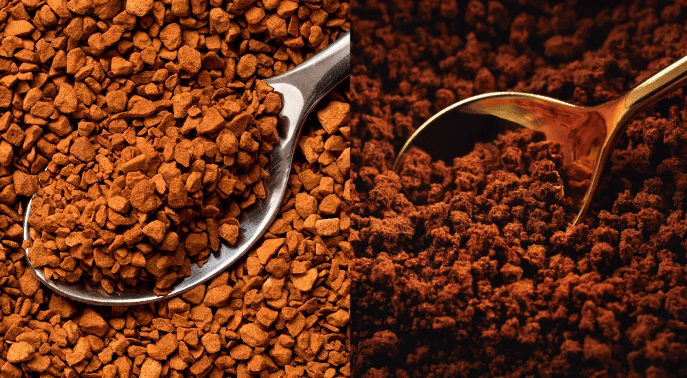 Instantkaffee - Sprühtrocknung vs Gefriertrocknung