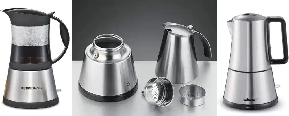 Elektischer Espressokocher