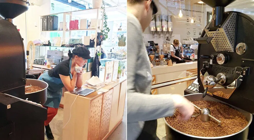 Kaffeepause in Finnland - Paulig