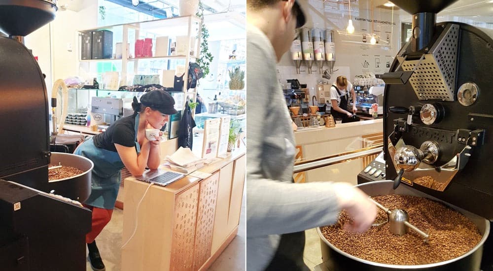 Kaffeepause in Finnland - Paulig