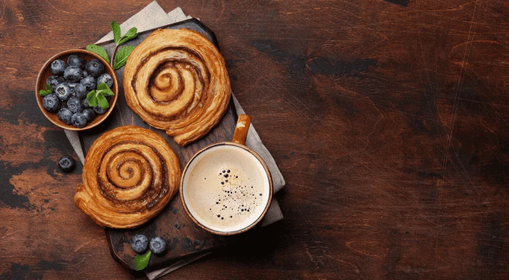 Kaffeeklatsch in Finnland - Zimtschnecke