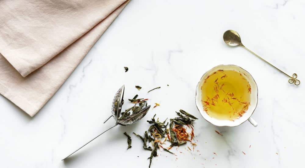 Grüner Tee abnehmen - Tee Brühen