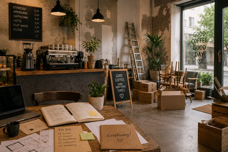 Café eröffnen: Der komplette Guide — von der Idee bis zur Eröffnung