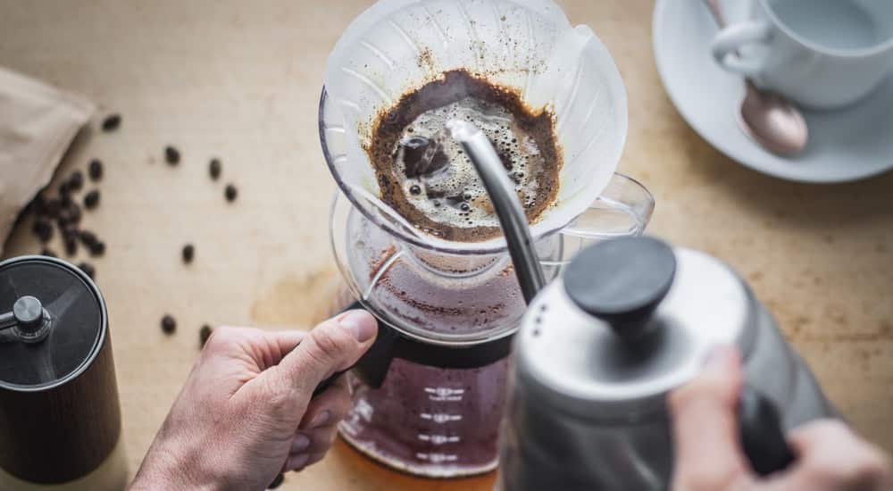 Filtert&uuml;ten aufgie&szlig;en