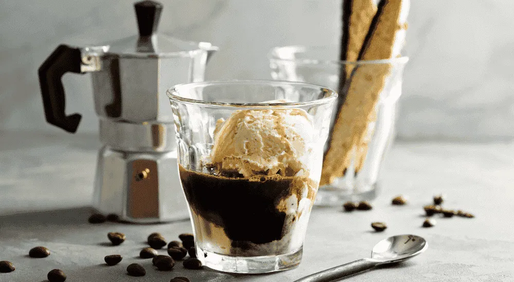 Eiskaffee - Affogato